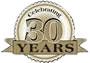 celebrating 30 years badge