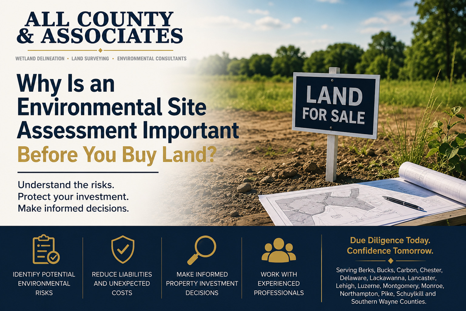 why is an environmental site assessment important to do before you buy land